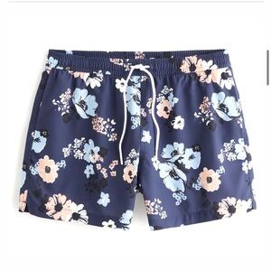 Abercrombie & Fitch Floral Swim Trunk